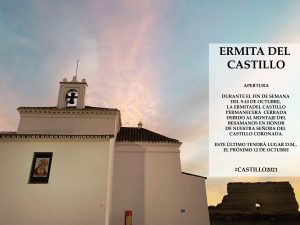 La Ermita del Castillo permanecerá cerrada por labores de Priostía