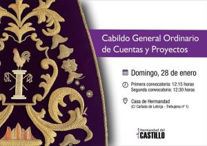 CABILDO GENERAL ORDINARIO DE CUENTAS Y PROYECTOS