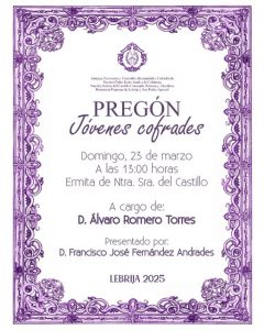 PREGÓN JÓVENES COFRADES
