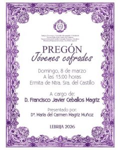 PREGÓN JÓVENES COFRADES